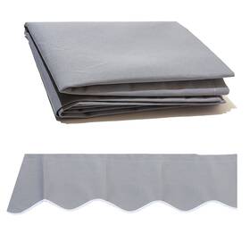 Wjcwhh 664213785811 12ft X 10ft Retractable Patio Awning Replacement Fabric Cloth Durable Exterior