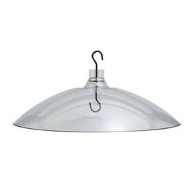 24267 Woodlink Clear Plastic Hanging Baffle 15.38x15.38x3.75 In Bird Feeder Guard