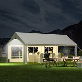 World 313044167159 Party Tent - 13x26ft Heavy Duty Canopy With Removable Sidewalls 3 Box Outdo