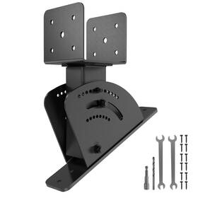 Wyustey Hz-ty-lpzj-1b 1pcs 4x4/4x6 Roof Riser Brackets Kit Heavy Duty Patio Skylift Roof