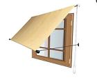 X00161lx5j Shatex Outdoor Awning Shade Canopy With Support Arm 647971933908