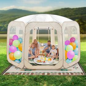 12x12-cube Xjdabxd Pop Up Bubble Tent Screen Houses Outdoor Camping 540 Degree Fully Trans