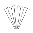 Xlp-097 Sunnydaze Decor Galvanized Steel Tent Pegs And Garden 815008022097