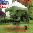 Xpbtz8okxr Coleman Instant Canopy Green And White Oversized Frame New