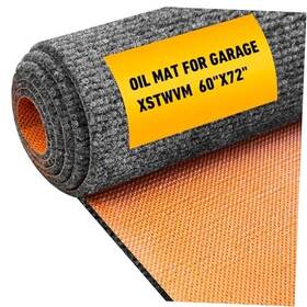 Xstwvm X000003 Heavy Duty Oil Resistant Garage Car Bottom Mat Reusable 60 Inches X 72