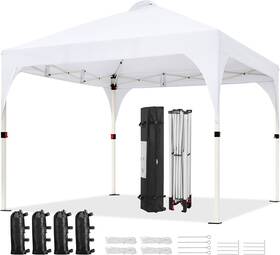 Yaheetech 313115687630 10x10 Pop Up Canopy Tent With Vent Easy Set Instant Sun Shel