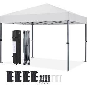 Yt-00149082 Yaheetech 10x10 1-person Setup Pop Up Canopy Tent Instant Portable Commercia