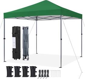 Ytpms80001001 Yaheetech 10x10 1-person Setup Pop Up Canopy Tent Instant Portable Commercial C