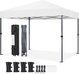 Ytsy1v0001001 Yaheetech 10x10 1-person Setup Pop Up Canopy Tent Instant Portable Commercial C