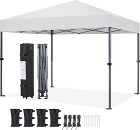 Ytsy1v0003001 Yaheetech 10x10 1-person Setup Pop Up Canopy Tent Instant Portable Commercial C