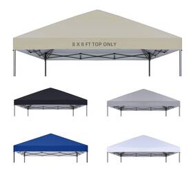 30013 Yanwei 8x8 Canopy Replacement Top Only Waterproof Pop Up Tent Cover With Windproof