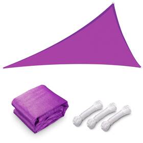 Yescom 079902232819 28ft Triangle Sun Shade Sail 97% Uv Block Outdoor Fuchsia Purple
