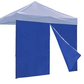 07csw002-1010zt-03 Yescom Instahibit Privacy Sidewall Zipper Uv30 Fits 10x10ft Canopy Camping 1 Piece