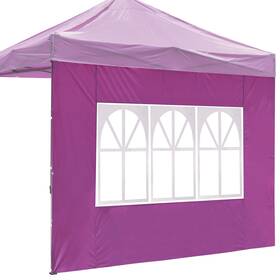 07csw005-1010wt-28 Yescom Instahibit Privacy Window Sidewall Uv30 Fits 10x10ft Canopy Garden 1 Piece