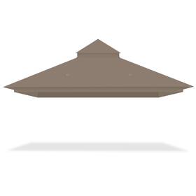 07top013-1210b-10 Yescom Canopy Top Replacement Uv30 Cover For 2-tier 10x12 Ft Gazebo Patio
