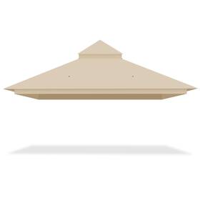 07top013-1210b-b01 Yescom Canopy Top Replacement Uv30 Cover For 2-tier 10x12 Ft Gazebo Yard