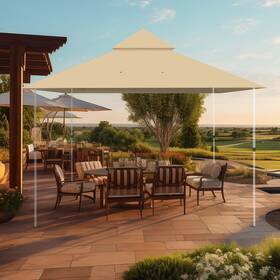 07top026-12x12f-b01 Yescom 12x12ft Replacement Canopy Top With Half Wall Core Equipment 40146 Pop Up