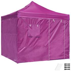 Yescom 767571312023 Instahibit 9.6x9.6ft Pop Up Canopy Top Replacement 4 Sidewalls Uv50 Camping