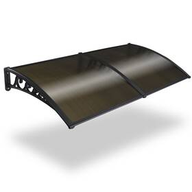 Ys-awn-07-001-1006 Yessources 80 Inch X40 Porch Window Door Cover Outdoor Awning Polycarbonate Uv Rain Snow Proof