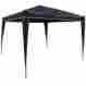 Yf-3031-bk International Caravan Square Folding Gazebo Black 700493383474