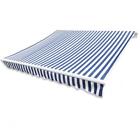 Yne8855964023593ja Awning Top Canvas Blue White Frame Not Included