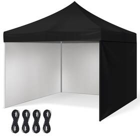 Yoojahow-xii0278-wdrf Yoojahow 10x10 Canopy Replacement Top Cover With Removable Tent Sidewalls Pop Up C