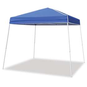Zsbp10instbk-u-b Z-shade 10 By Ft Pop Up Canopy Tent Emergency Shelter Blue Used