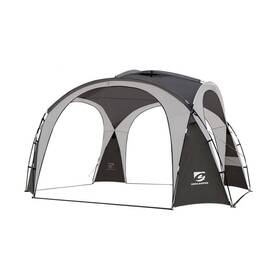 Zeus And Ruta 706767499339 Canopy Tent 12ftx12ft Patio Water Resistant Fiberglass Square Gray