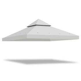Zeus & Ruta 313111786726 10 Ft. X Grey Gazebo Canopy Top Replacement 2 Tier Patio Pavilion Cover U