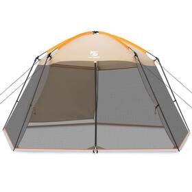 W1211-13513kh Zeus & Ruta 13.5 Ft. X 13 Pop Up Canopy Upf50 Tent With Side Wall For Camping Trips Or