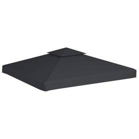 X118.1 Zeus & Ruta Wq-668 And Canopy Top Replacement 118.1 Inch X35.4 Gray Sunshade 2-tier