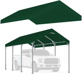 Zhjj 705353511615 Carpa De Reemplazo 10ftx20ft Para Cocheras Y Fiestas Lona Mejorada Con Bungees