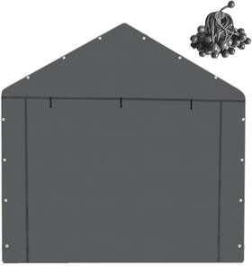 Zhjj 712490097704 10x20 Ft Front/back Panel Canopy Entrance With Zippers And Elastic Ball Bu