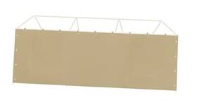 Zhjj 712490881907 Carport Sidewall Panel With Elastic Ball Bungees For 10x20 Ft Or 12x20