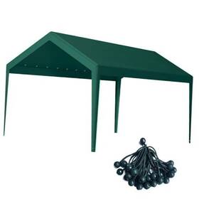 Zhjj 768572972926 10 X 20 Ft Carport Replacement Cover Heavy Duty Car Tarp Canopy 10ftx20ft Green