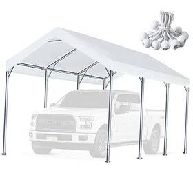Zhjj 795063209308 10ftx20ft Carport Replacement Top Canopy Cover For Car Garage Shelter Tent Party