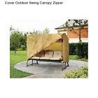 Zipper Furniture Weather Seat Canopy Outdoor Cover Swing Tan Patio Protector