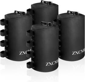 Zncmrr 445015689667 Canopy Water Weight Bag 4 Pack 220 Lbs Tent Weights Set Of Leg We