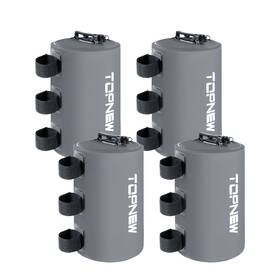 Dt10sd1s000 Zncmrr Canopy Water Bag 88 Lbs Tent Set Of 4 Leg Weights Pop Up Grey