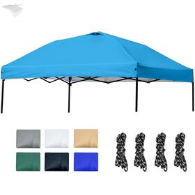 Zongti 735083512934 10x10 Canopy Replacement Top - For Straight Leg Tent Waterproof Dura
