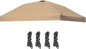 Zongti 735083513450 10x10 Canopy Replacement Top - For Straight Leg Tent Waterproof Durable