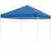 Zs-62166 Z-shade Pop Up Canopy 10 X Blue Polyester Shade Shelter Carry Bag Backyard Beach