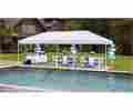 Zs1020recwh Z-shade 10x20 Instant Polyester Canopy Popup Water Fire Resistant 200 Sq Feet