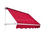 Ztq5132333664182pc Drop Arm Manual Retractable Window Awning Red