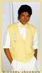 Michael Jackson Poster Vintage King Of Pop Yellow Vest Fashion Wall Art Decor. Fixed Price $25.00.