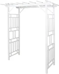 Dura-trel Wellington Arbor, Vinyl Garden Archway For Outdoors, 72" X 85", White. Fixed Price $296.99.