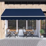 Patio Awning Retractable Cover For Sun Shade Shelter Canopy 3 Size. Fixed Price $159.99.