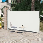 Patio Terrace Side Awning 63"X118" Cream Color. Fixed Price $135.79.