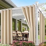 Diva Camino Dec Outdoor Patio Curtain Waterproof Darkening Thermal Insulat.... Fixed Price $40.82.
