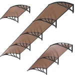 Window Awning Polycarbonate Outdoor Canopy Uv Rain Snow Cover 40X40/80/160. Fixed Price $68.94.